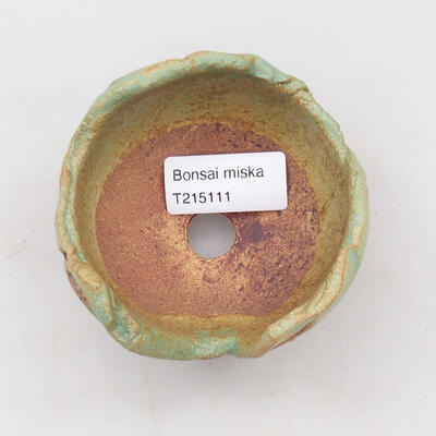 Ceramic Shell 8.5 x 7.5 x 6 cm, color green - 3