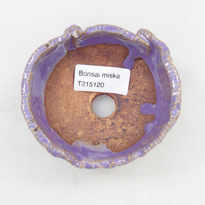 Ceramic shell 9.5 x 9 x 6.5 cm, color purple - 3