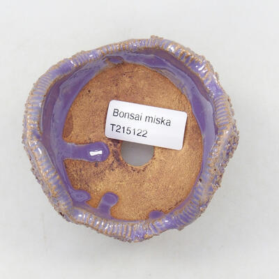 Ceramic Shell 9 x 8.5 x 7 cm, color purple - 3