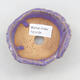Ceramic shell 9.5 x 9 x 5 cm, color purple - 3/3