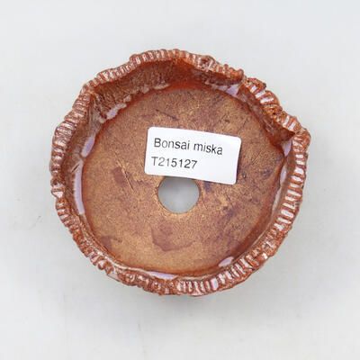 Ceramic shell 9 x 9 x 5 cm, color purple - 3