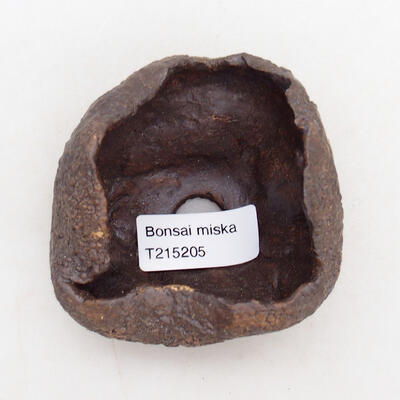 Ceramic shell 7.5 x 7.5 x 7 cm, color brown - 3
