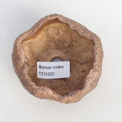 Ceramic shell 9 x 8 x 6 cm, color brown - 3
