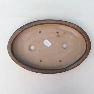 Bonsai ceramic bowl CEJ 57, brown - 3