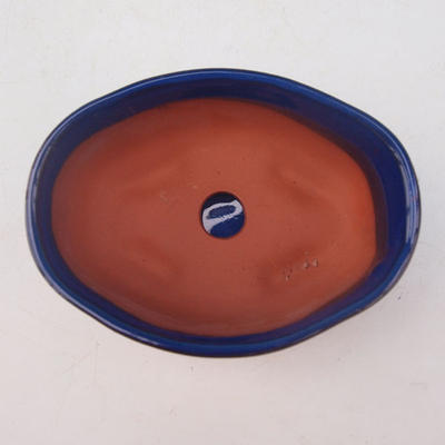 Bonsai bowl tray of water H05 +, blue - 3