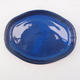 Bonsai water tray H 05 - 10 x 7,5 x 1 cm, blue - 10 x 7.5 x 1 cm - 3/3