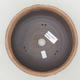 Ceramic bonsai bowl 18 x 18 x 7.5 cm, color cracked - 3/4