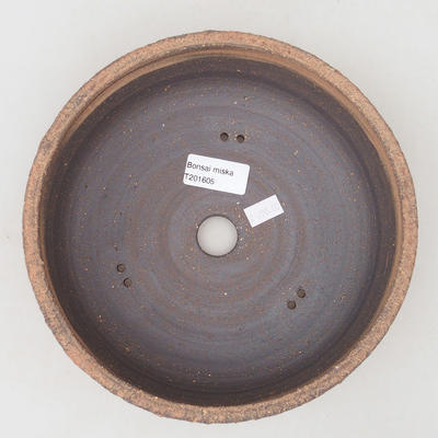Ceramic bonsai bowl 21 x 21 x 7 cm, color cracked - 3