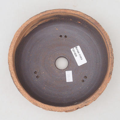 Ceramic bonsai bowl 18 x 18 x 6 cm, color cracked - 3