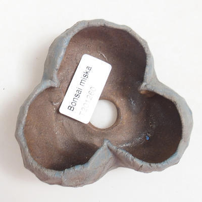 Ceramic shell 8 x 8 x 4.5 cm, color blue - 3