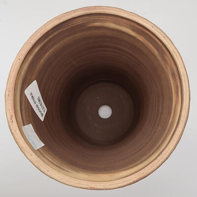 Ceramic bonsai bowl 15 x 15 x 18 cm, color cracked - 3