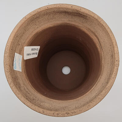 Ceramic bonsai bowl 14 x 14 x 15 cm, color cracked - 3