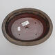 Ceramic bonsai bowl 23 x 18 x 6 cm, color brown - 3/3