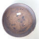 Ceramic bonsai bowl 32 x 32 x 6 cm, color brown - 3/3