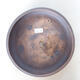 Ceramic bonsai bowl 30 x 30 x 5.5 cm, brown color - 3/3