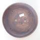 Ceramic bonsai bowl 28 x 28 x 6.5 cm, color brown - 3/3