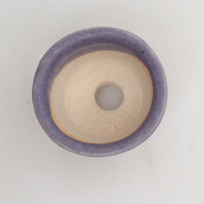 Mini bonsai bowl 4 x 4 x 2,5 cm, color violet - 3