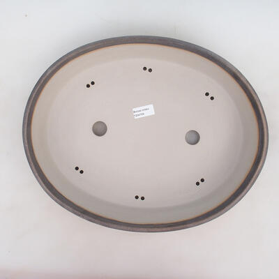 Bonsai bowl 42 x 23 x 8.5 cm, gray-beige color - 3