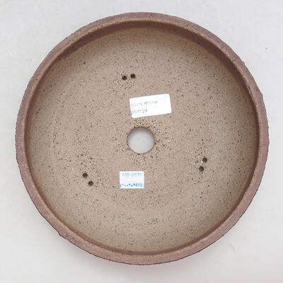 Ceramic bonsai bowl 21 x 21 x 6 cm, cracked color - 3