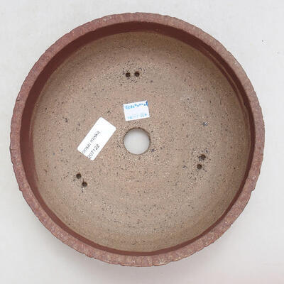Ceramic bonsai bowl 20.5 x 20.5 x 7 cm, color cracked - 3