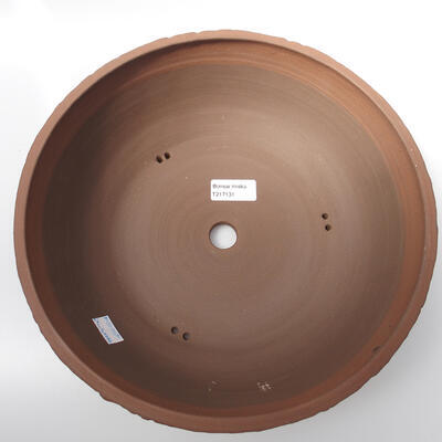 Ceramic bonsai bowl 28 x 28 x 8.5 cm, color cracked - 3
