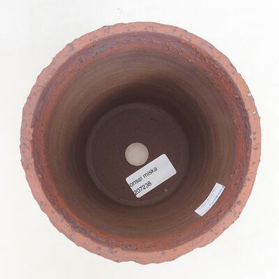 Ceramic bonsai bowl 13.5 x 13.5 x 14.5 cm, cracked color - 3