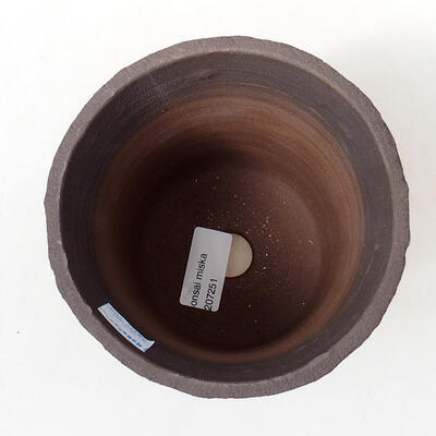 Ceramic bonsai bowl 12.5 x 12.5 x 14.5 cm, cracked color - 3