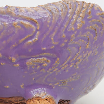 Ceramic shell 9 x 9 x 5 cm, color purple - 3
