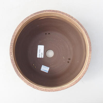 Ceramic bonsai bowl 21.5 x 21.5 x 11 cm, cracked color - 3