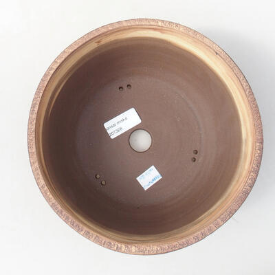 Ceramic bonsai bowl 21.5 x 21.5 x 10 cm, cracked color - 3