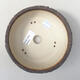 Ceramic bonsai bowl 18.5 x 15.5 x 7 cm, gray color - 3/3