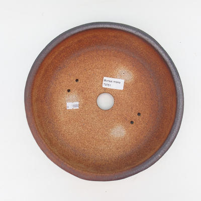 Bonsai ceramic bowl - Fired on wood - 3