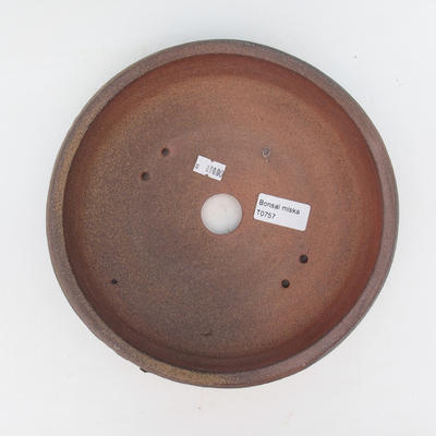 Bonsai ceramic bowl - Fired on wood - 3