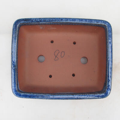 Bonsai bowl 20.5 x 16.5 x 6.5 cm, color blue - 3