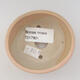 Ceramic bonsai bowl 8 x 7 x 4 cm, color pink - 3/3
