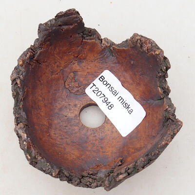 Ceramic Shell 8 x 7.5 x 5 cm, gray-brown - 3