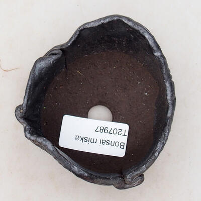 Ceramic shell 7 x 7.5 x 4.5 cm, metal color - 3