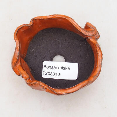Ceramic shell 7 x 7.5 x 4.5 cm, color orange - 3