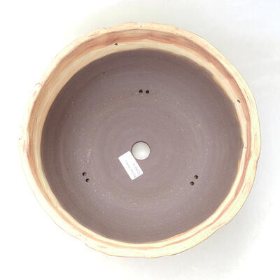 Ceramic bonsai bowl 28 x 28 x 11.5 cm, cracked color - 3