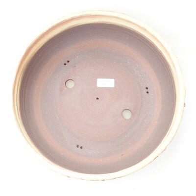 Ceramic bonsai bowl 33.5 x 33.5 x 10 cm, color cracked - 3