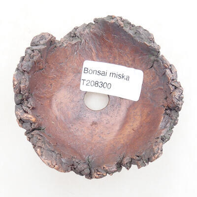 Ceramic shell 7.5 x 7.5 x 5.5 cm, gray color - 3