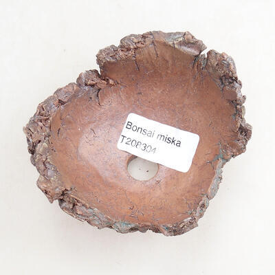 Ceramic shell 8 x 7 x 6 cm, gray color - 3