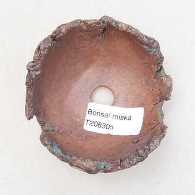 Ceramic shell 8 x 7.5 x 5 cm, gray color - 3