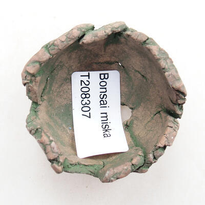 Ceramic shell 4 x 4.5 x 3.5 cm, gray color - 3