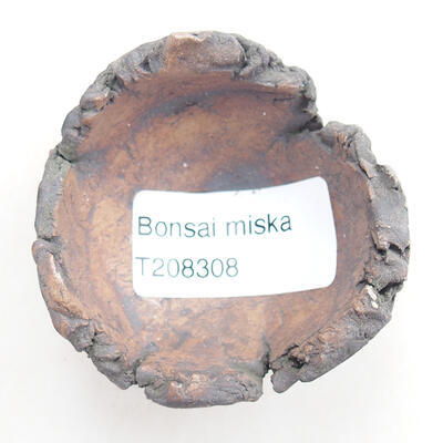 Ceramic shell 4.5 x 4.5 x 3.5 cm, gray color - 3