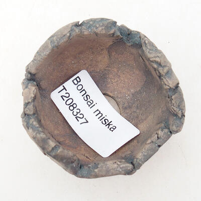 Ceramic shell 4 x 4.5 x 4 cm, gray color - 3