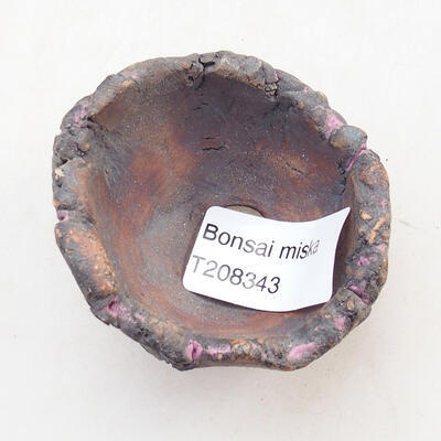Ceramic shell 5 x 4.5 x 4.5 cm, gray color - 3