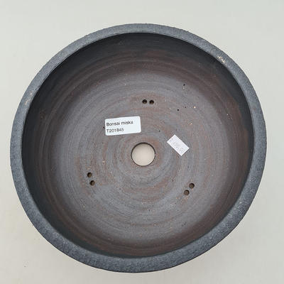 Ceramic bonsai bowl 22 x 22 x 8.5 cm, color cracked - 3