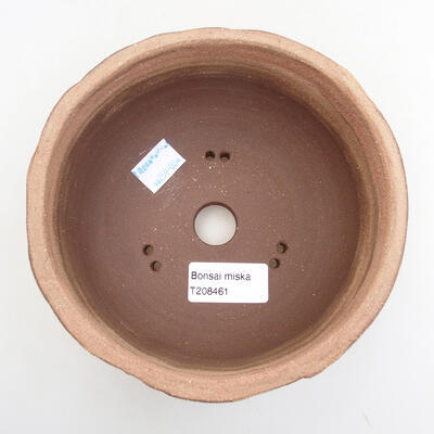 Ceramic bonsai bowl 14 x 14 x 6.5 cm, color cracked - 3