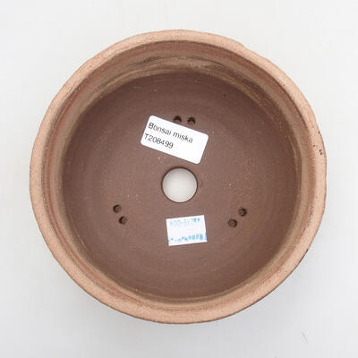 Ceramic bonsai bowl 15 x 15 x 6 cm, color cracked - 3